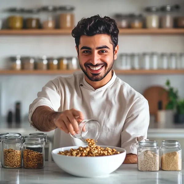 Hamza, the cook behind Flavor Nest