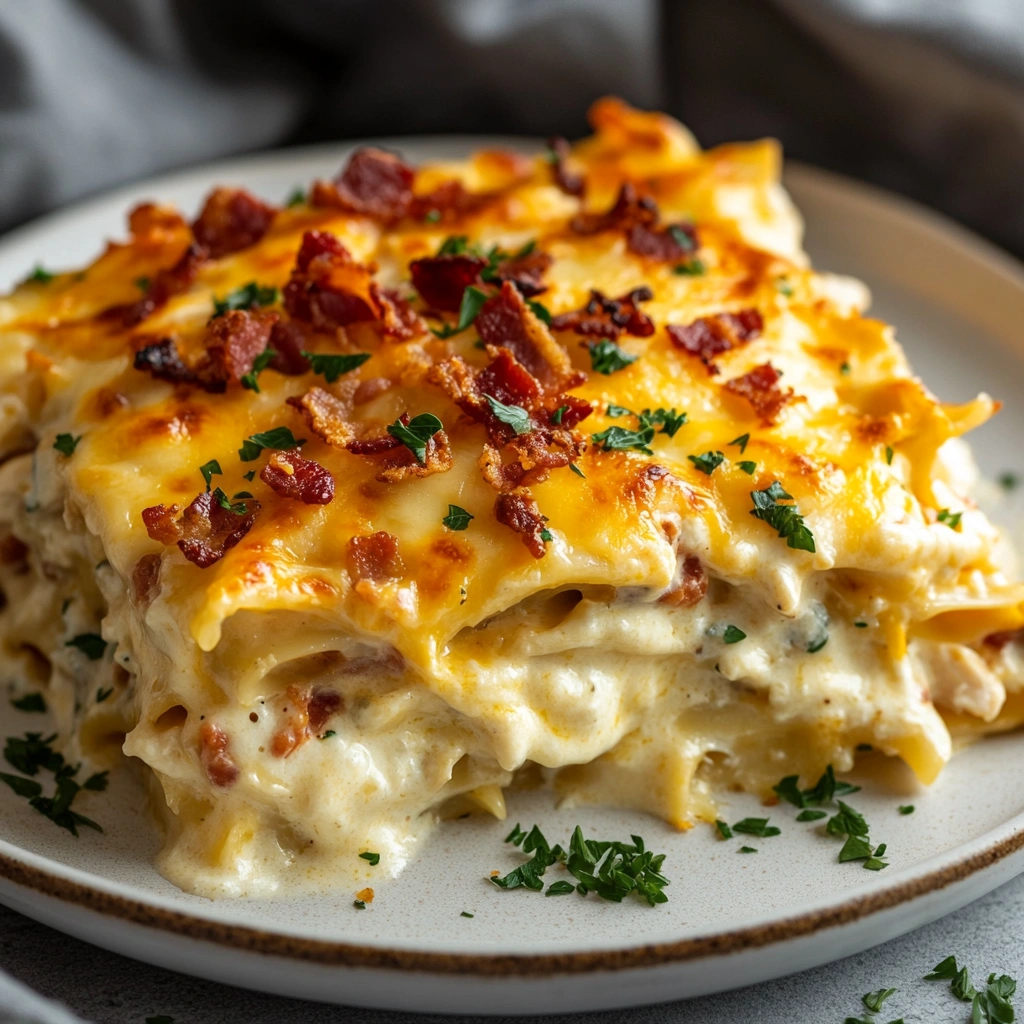 Crack Chicken Lasagna
