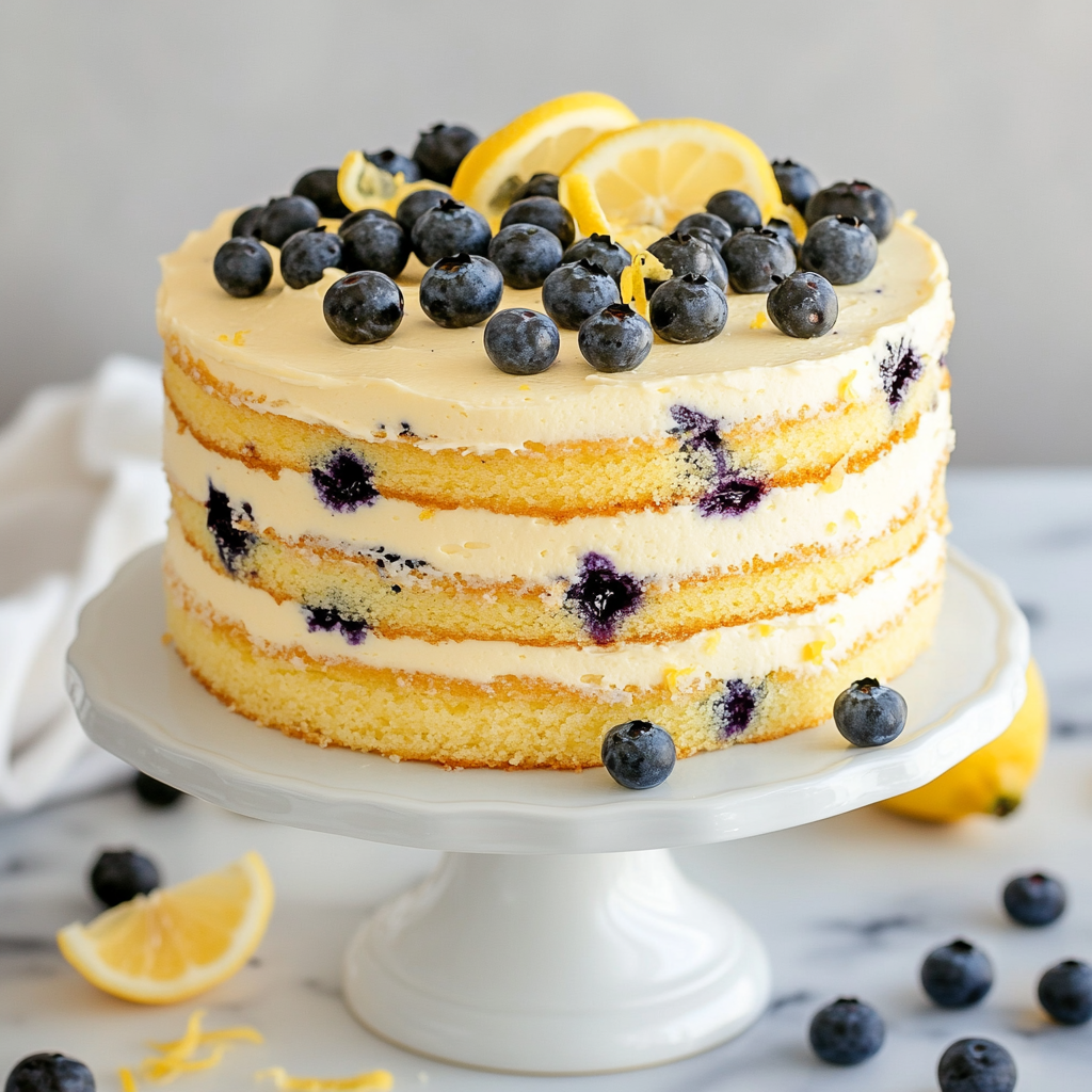 Lemon Blueberry Cake