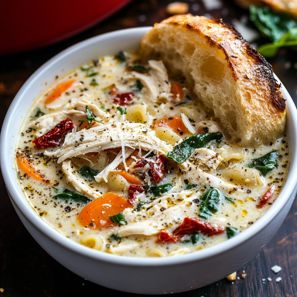 Creamy Marry Me Chicken Soup