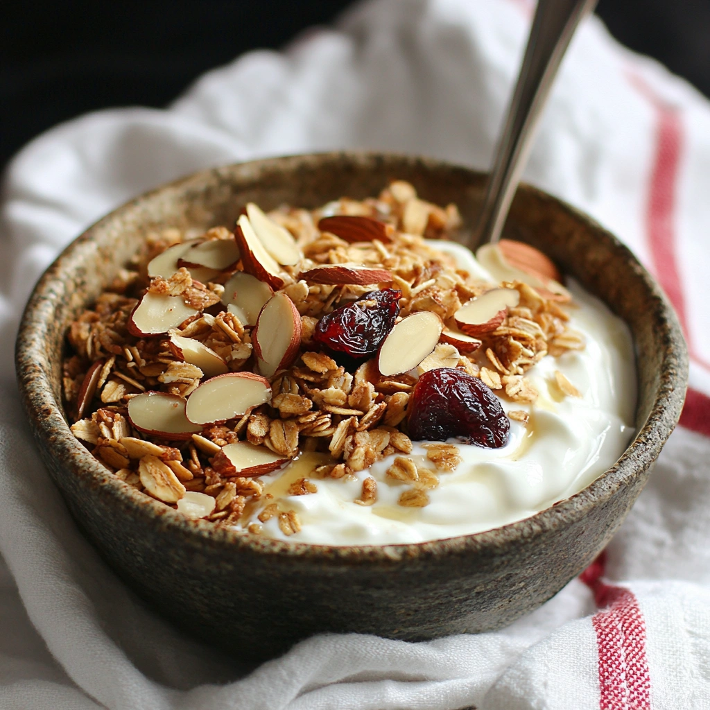 Homemade Granola with Figs and Coconut