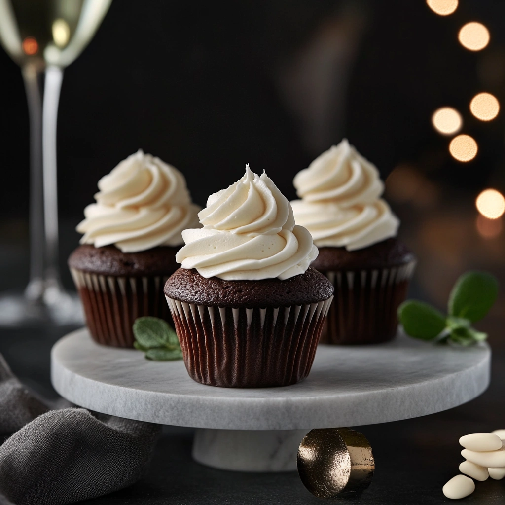 Perfectly Moist Chocolate Cupcakes with Creamy Vanilla Frosting