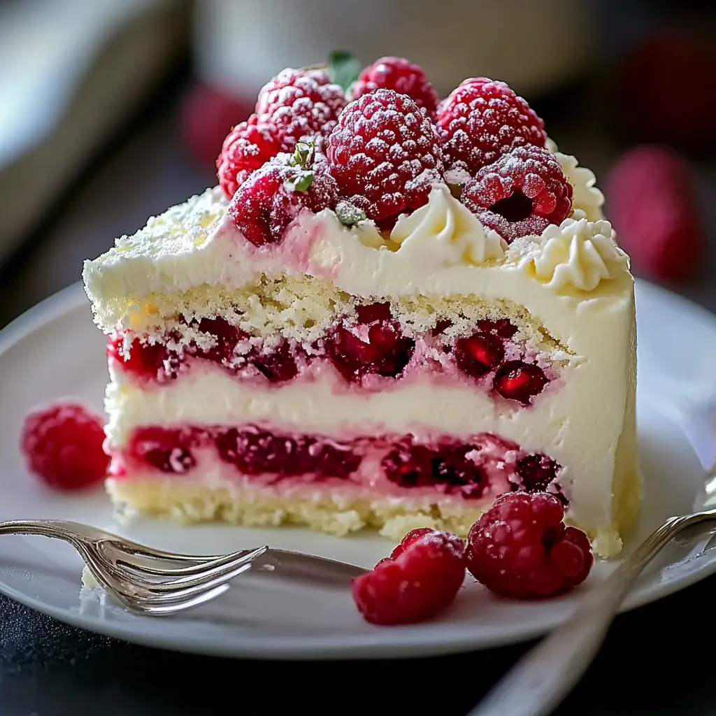 White Chocolate Raspberry Dream Cake: A Decadent Dessert Recipe for Any Occasion