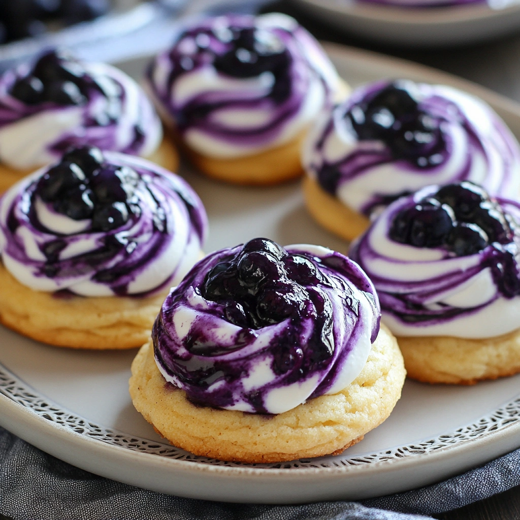 Irresistible Blueberry Cheesecake Cookies: A Perfect Blend of Creamy and Crunchy