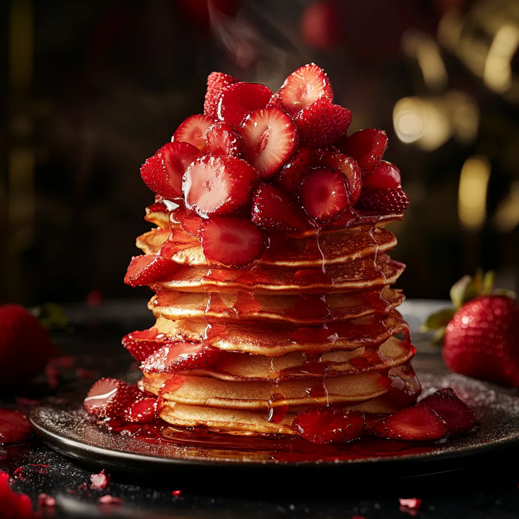 Strawberry Pancakes
