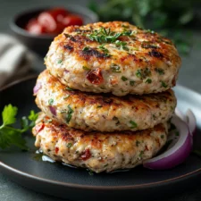 Greek Chicken Burgers-image