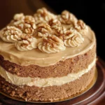 Coffee and Walnut Cake