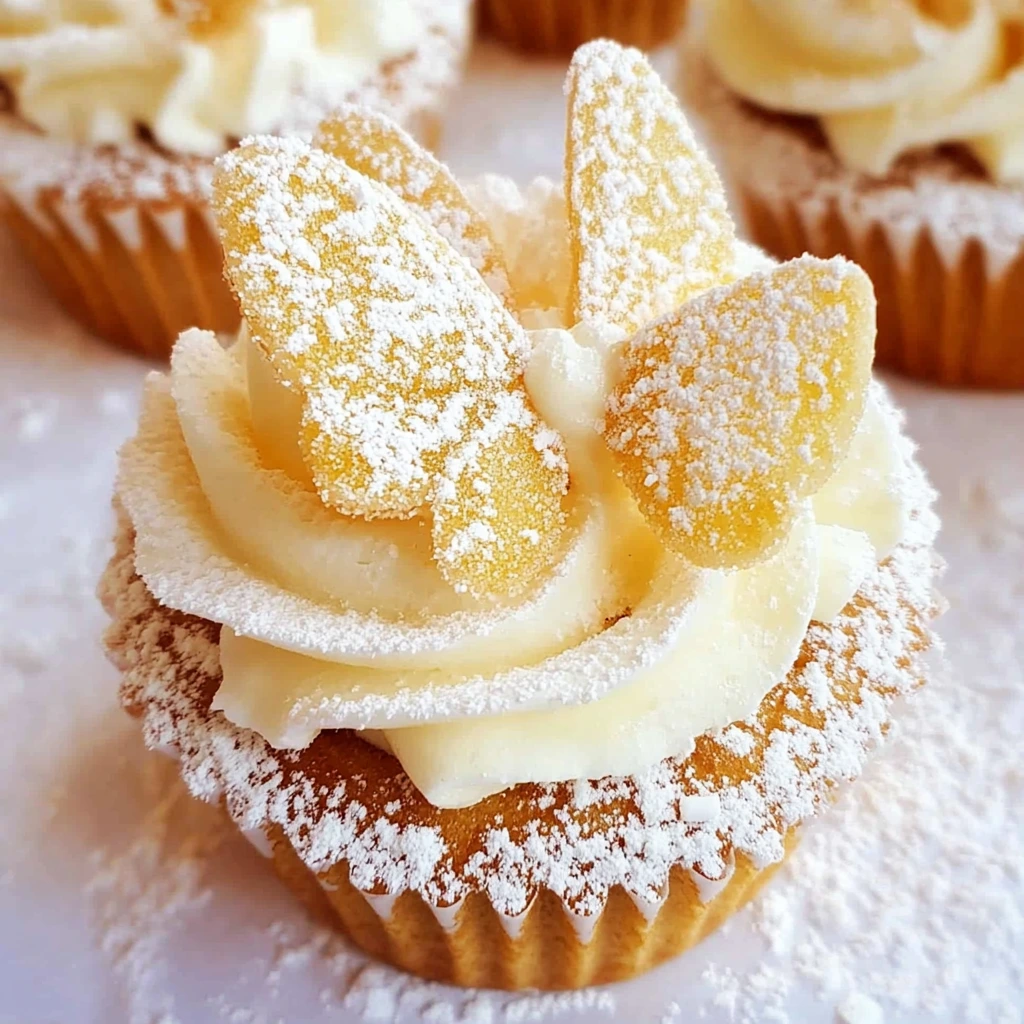 Vanilla Butterfly Fairy Cakes