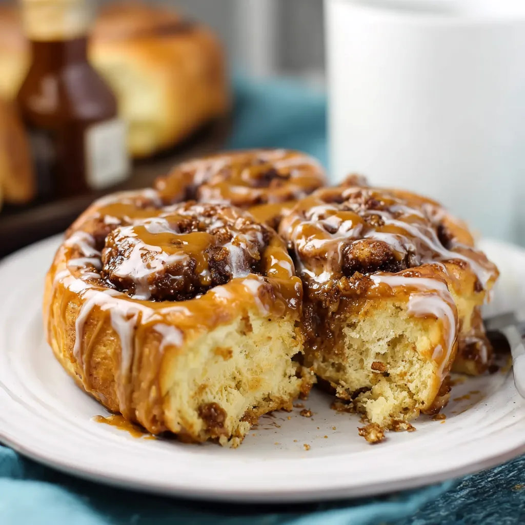 Biscoff Cookie Butter Cinnamon Rolls
