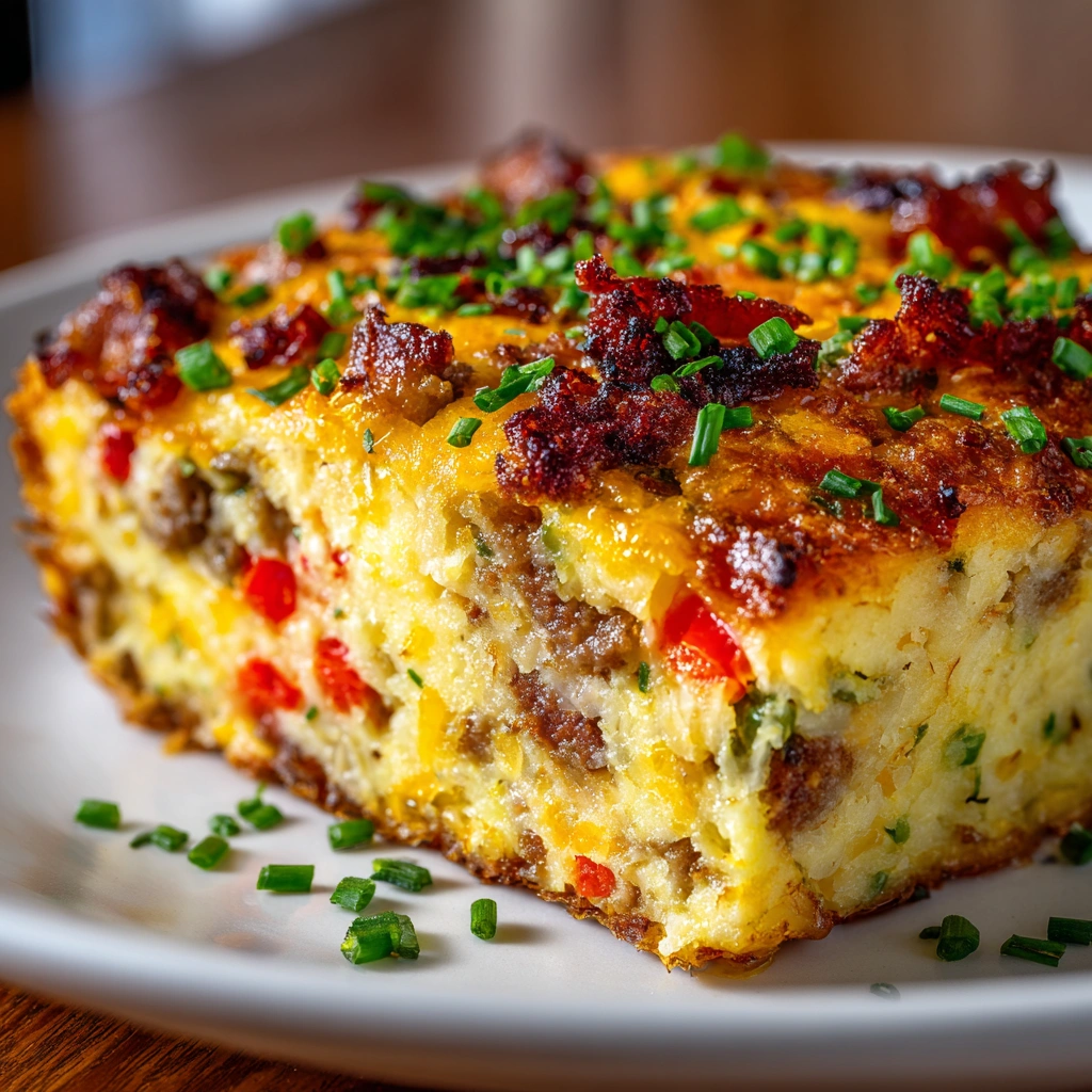 Creamy Breakfast Hashbrown Casserole