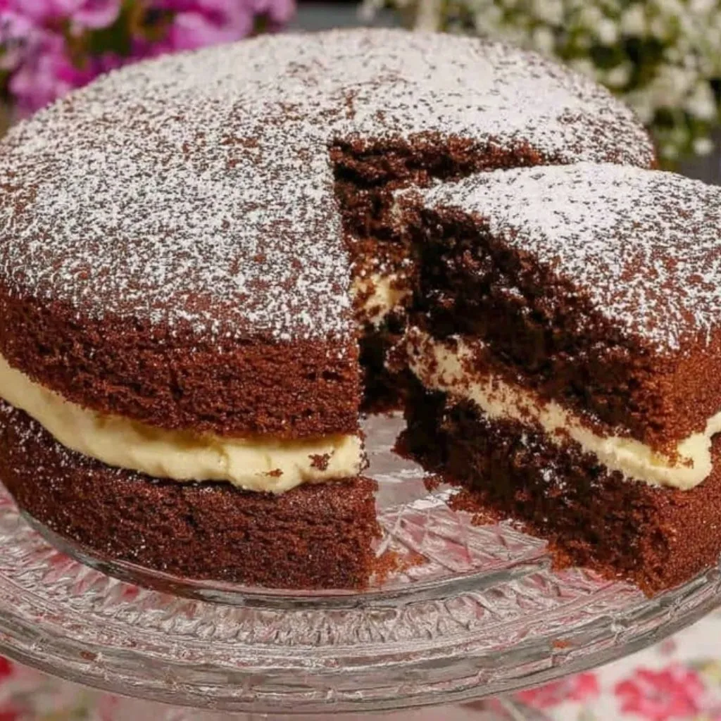 Chocolate Victoria Sponge Cake Recipe – A Classic British Favourite with a Cocoa Twist