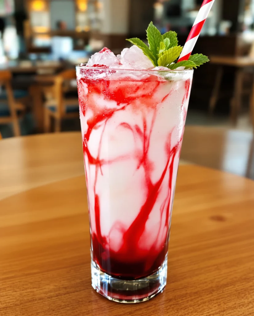 Raspberry Dream Dirty Soda
