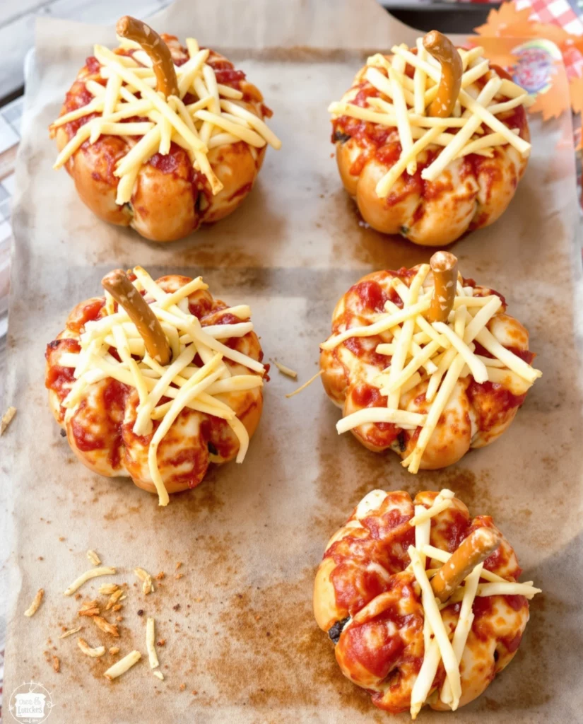 Pizza-Stuffed Pumpkins