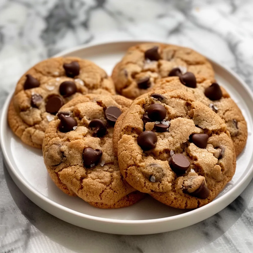 Bakery-Style Peanut Butter Chocolate Chip Cookies