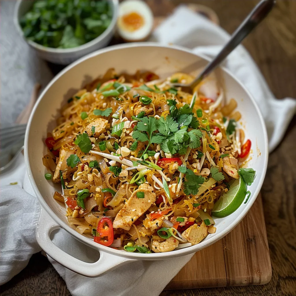Easy Spaghetti Squash Pad Thai Recipe Ready in 30 Minutes - Recipe Image