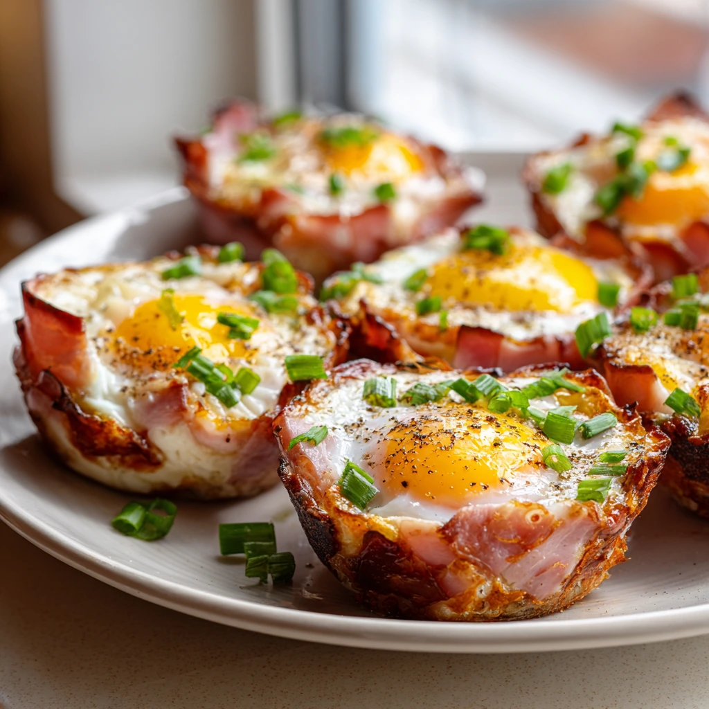 turkey ham breakfast muffin