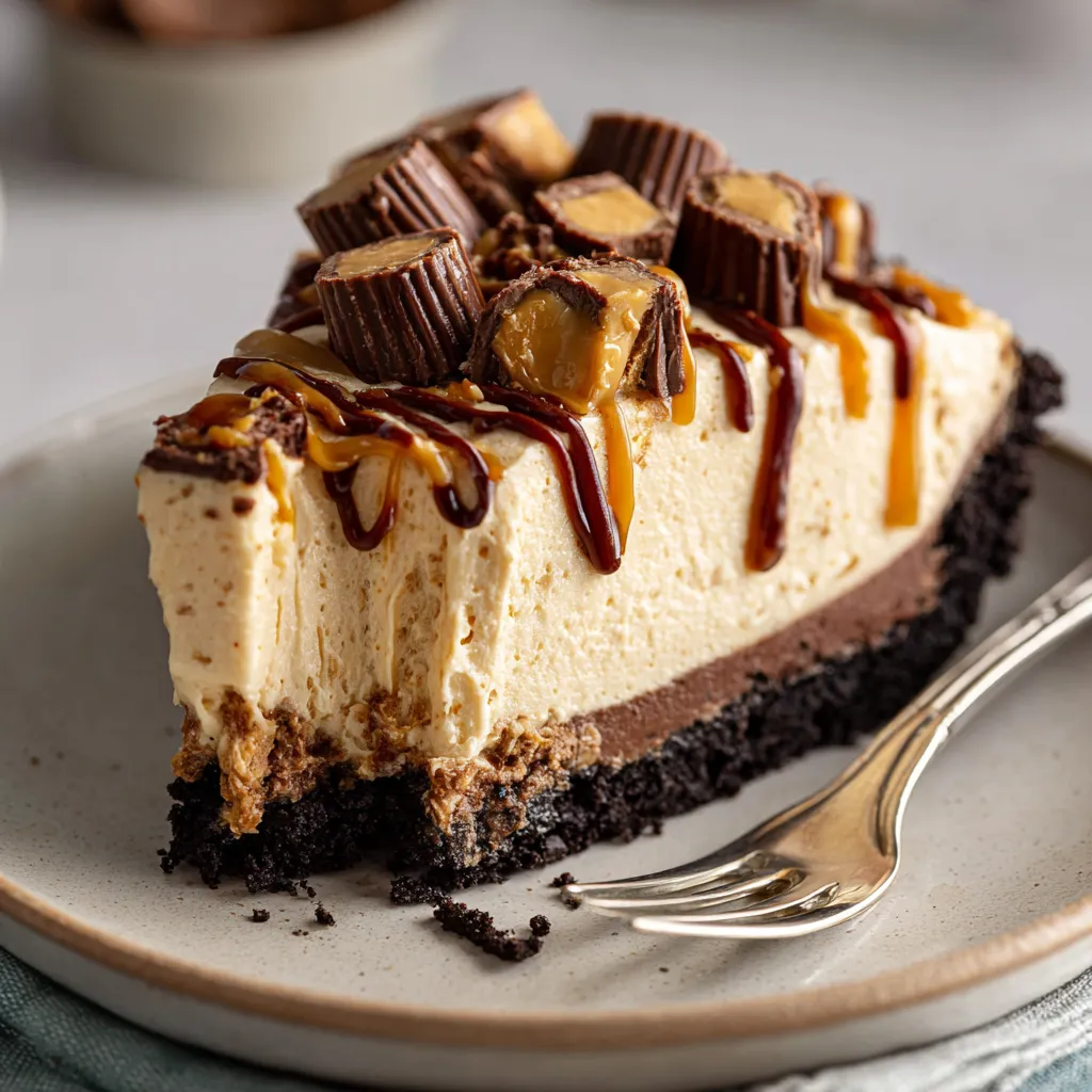 chocolate peanut butter pie