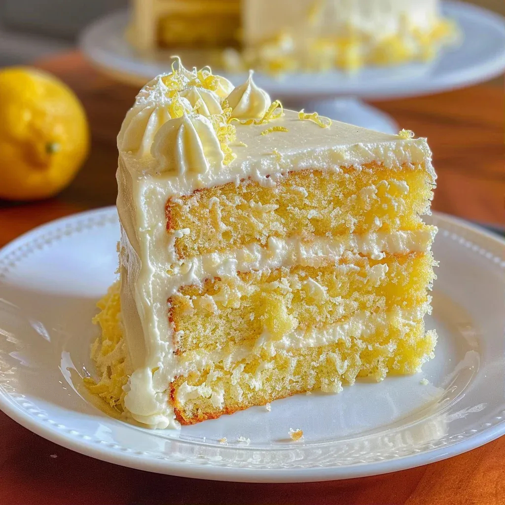 Lemon Velvet Cake