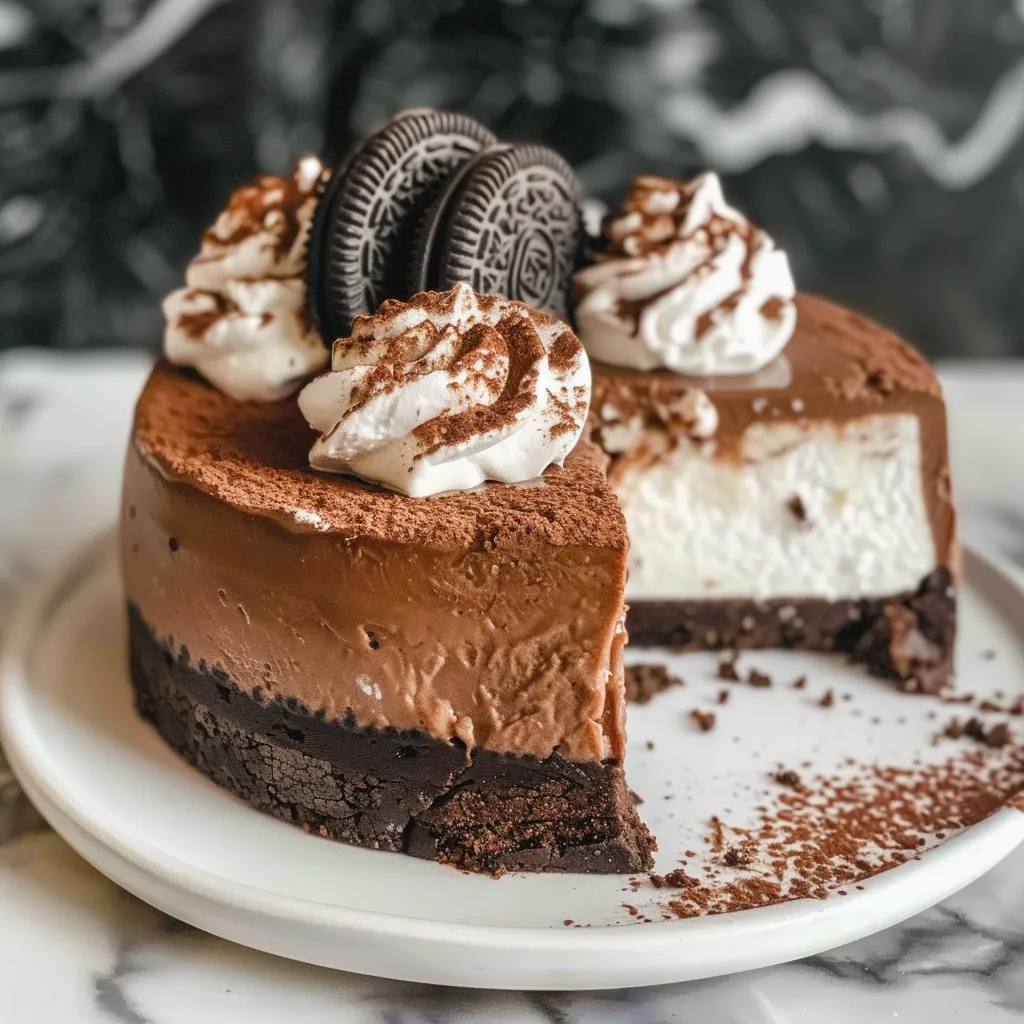 Hot Chocolate Cheesecake – Creamy Winter Dessert