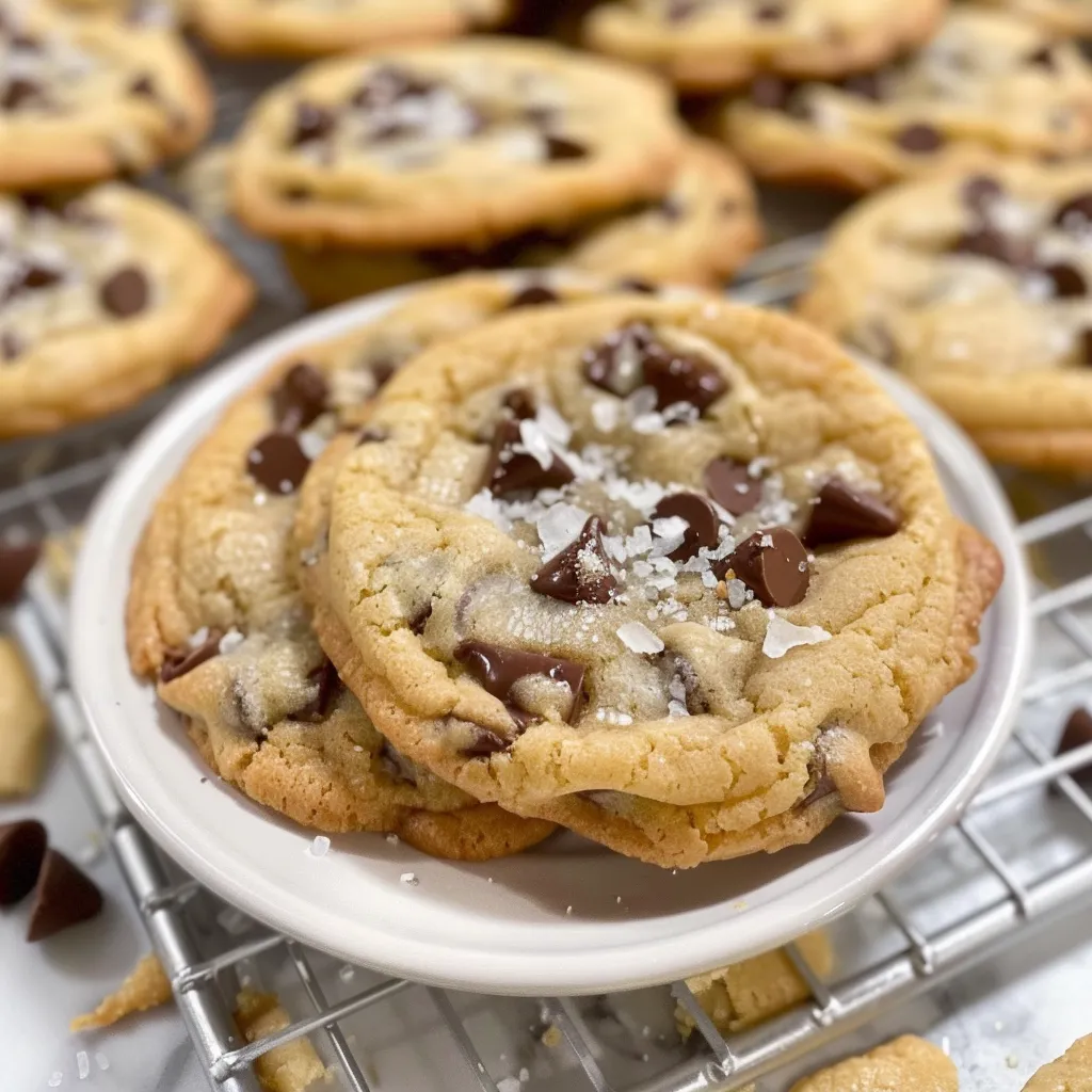 Potato chip chocolate chip cookies Salty Sweet Crunch