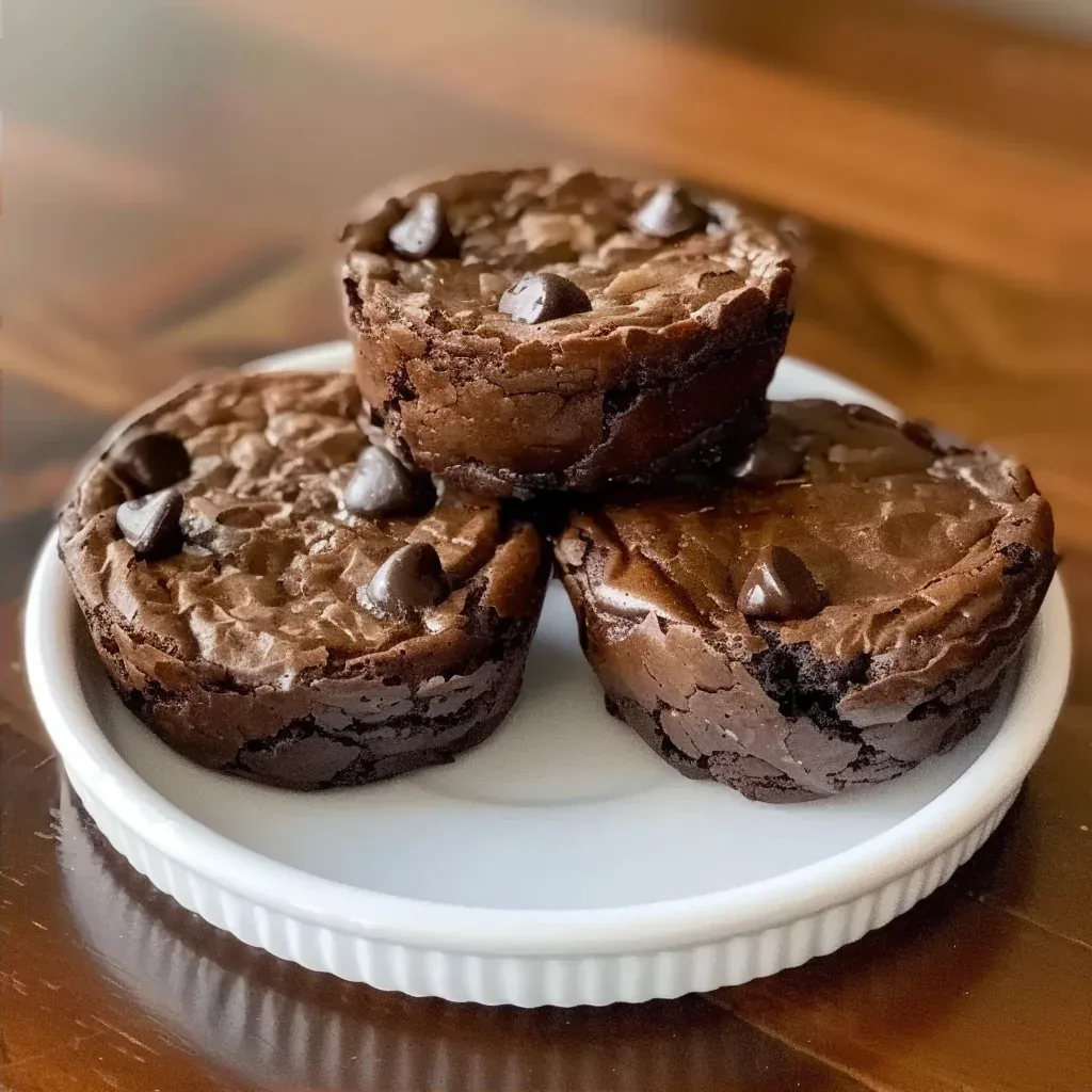 High Protein Brownie Bites That Taste Like Dessert - Recipe Image