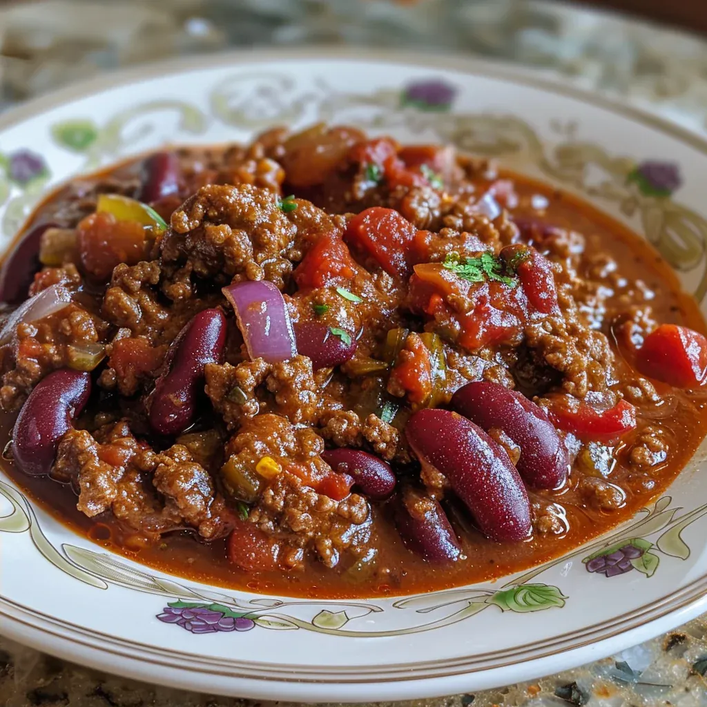 Simple Ingredients Better Classic Beef Chili - Recipe Image