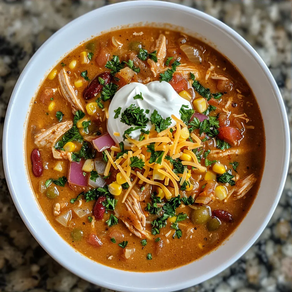 Tender Flavor Packed White Chicken Chili for Any Day - Recipe Image