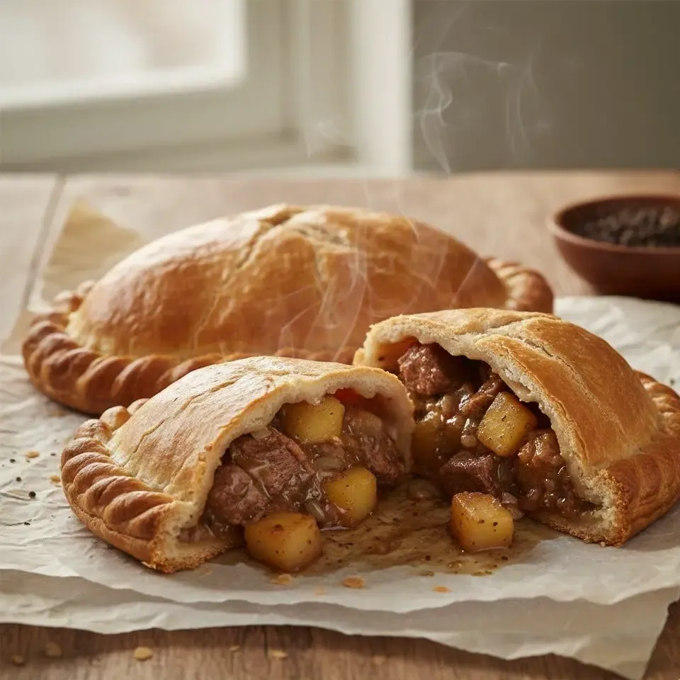Traditional Cornish Pasty Recipe: Authentic Beef & Vegetable Pasties