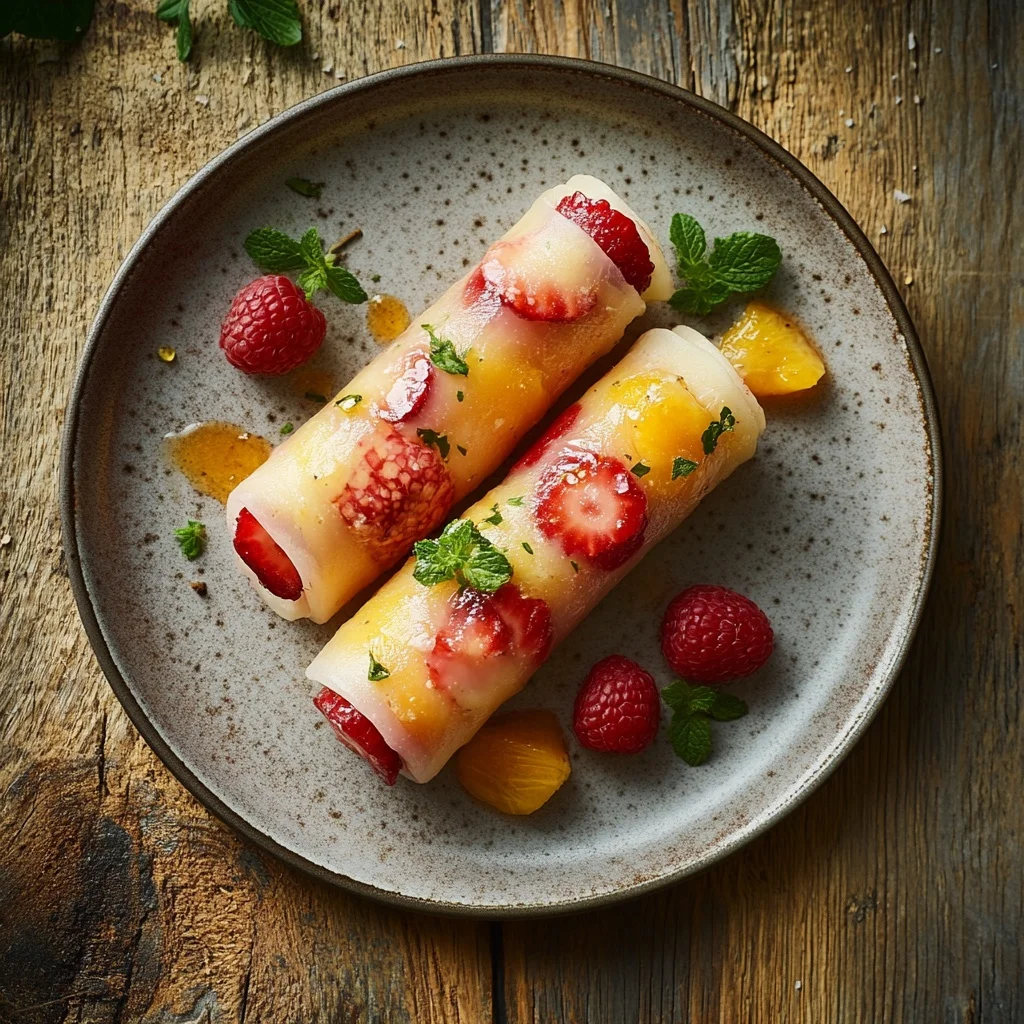 3-ingredient homemade fruit roll-ups serving suggestion