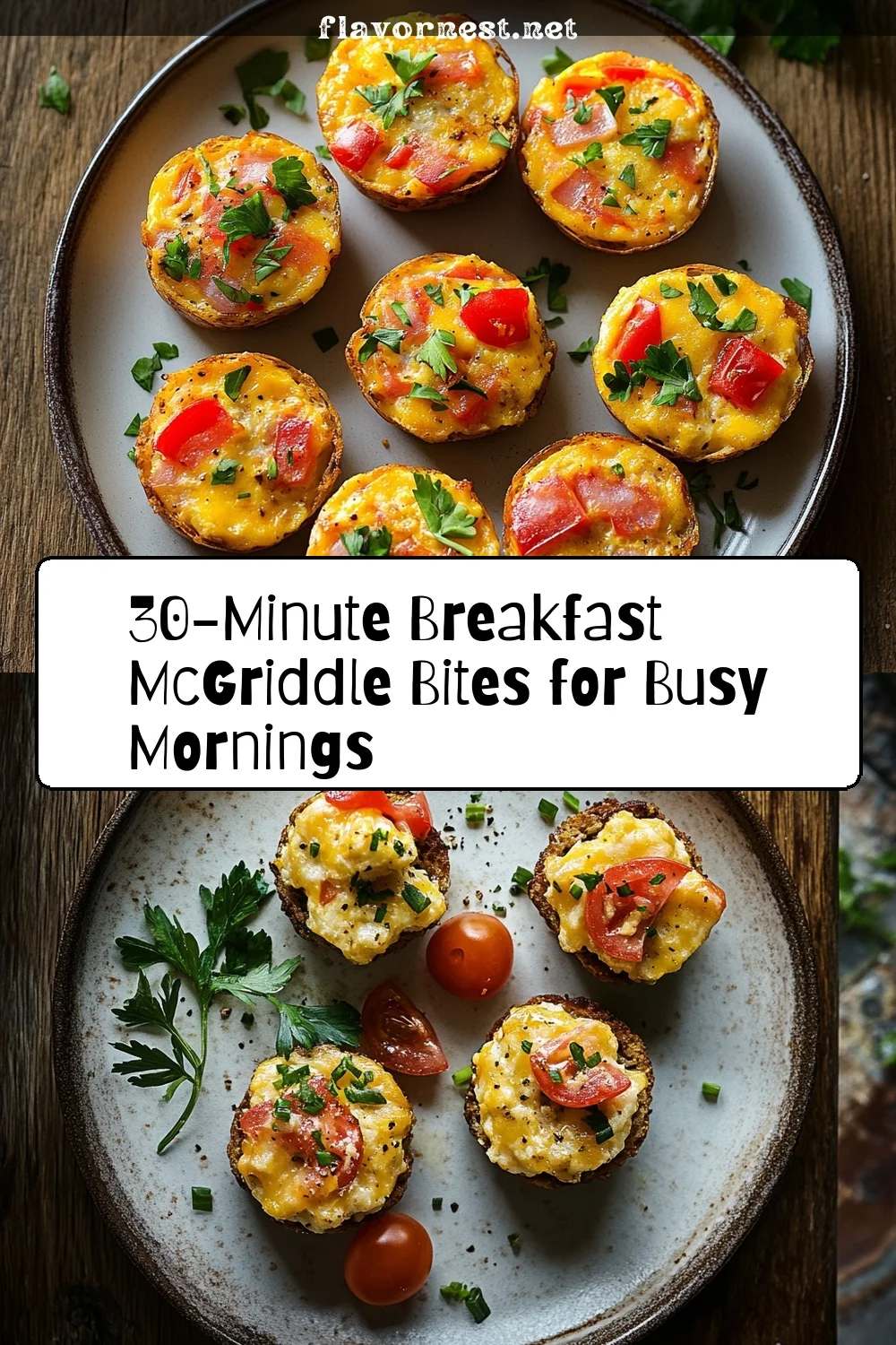 30-minute breakfast mcgriddle bites for busy mornings pin