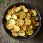 air fryer crispy zucchini chips