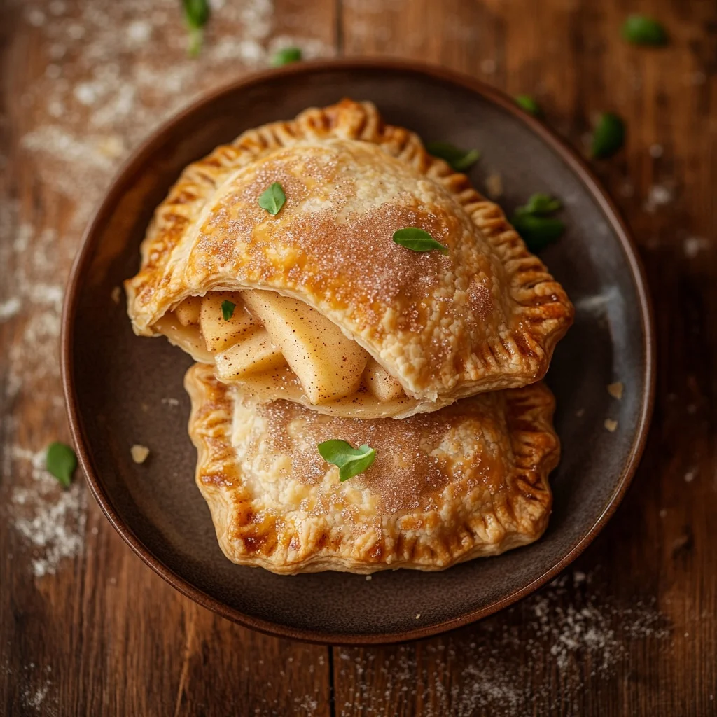 cinnamon sugar apple hand pies with flaky crust ingredients