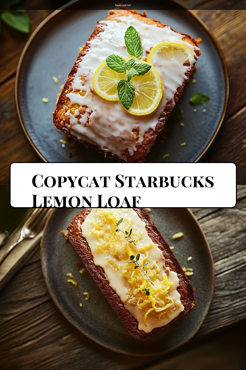 copycat starbucks lemon loaf pin