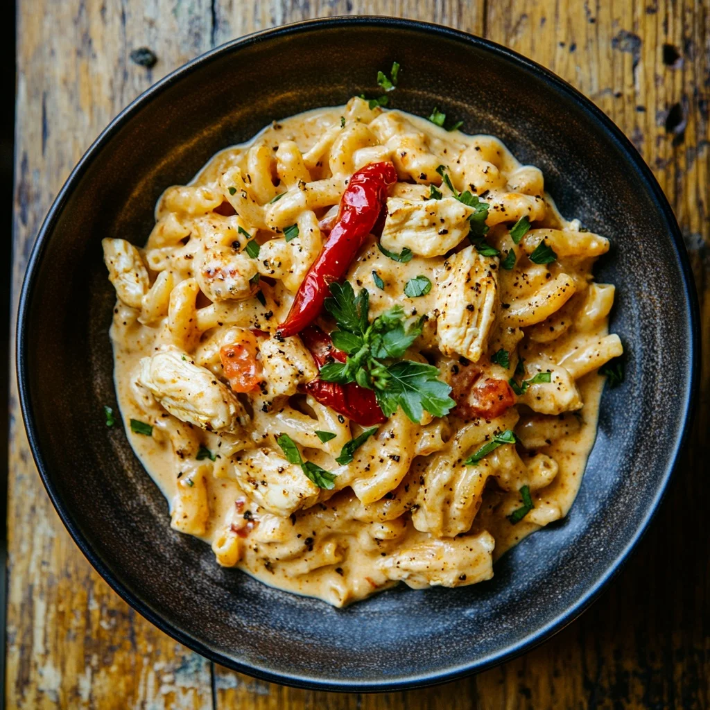 creamy cajun chicken pasta comfort meets spice serving suggestion