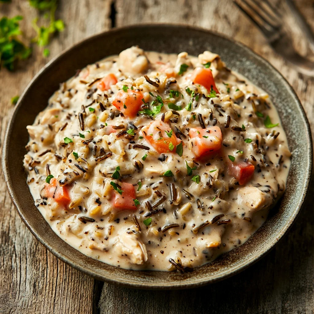 creamy chicken and wild rice casserole ingredients
