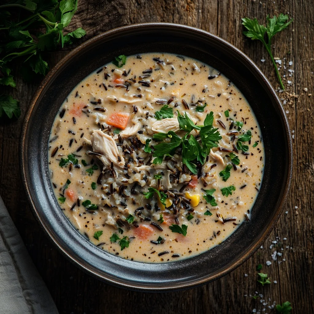 creamy chicken and wild rice soup ingredients