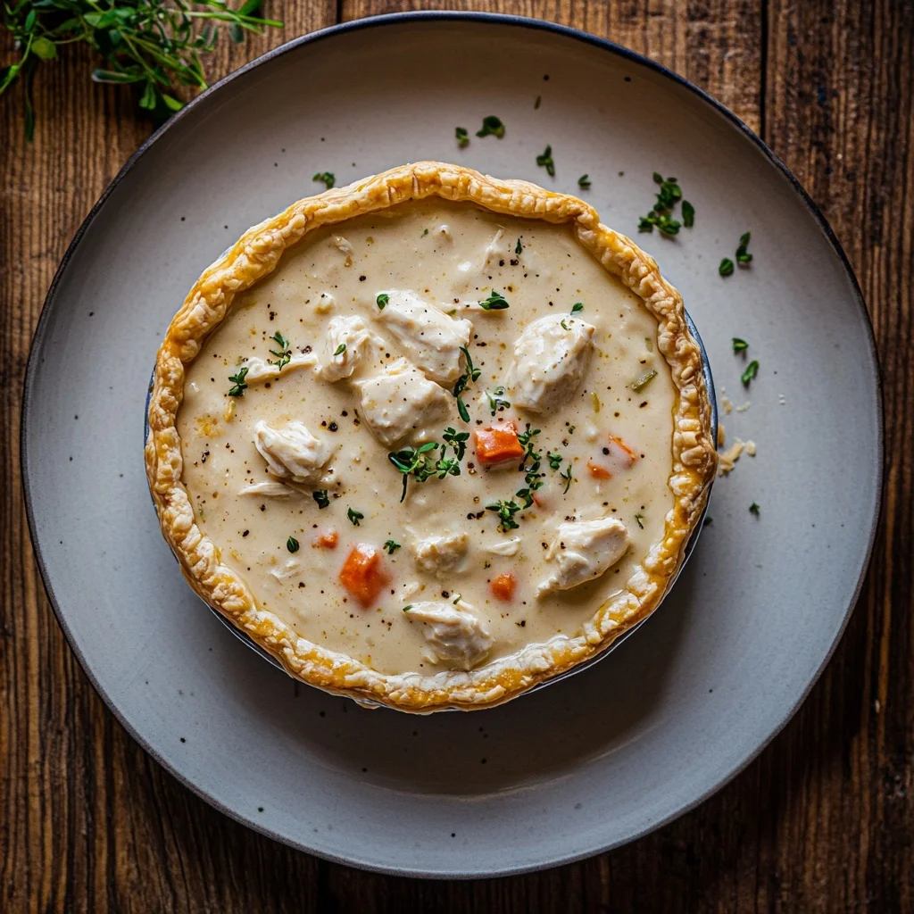 creamy chicken pot pie ingredients