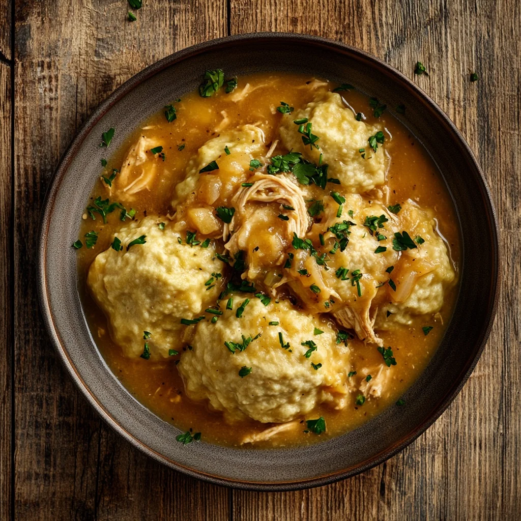 crockpot chicken and dumplings