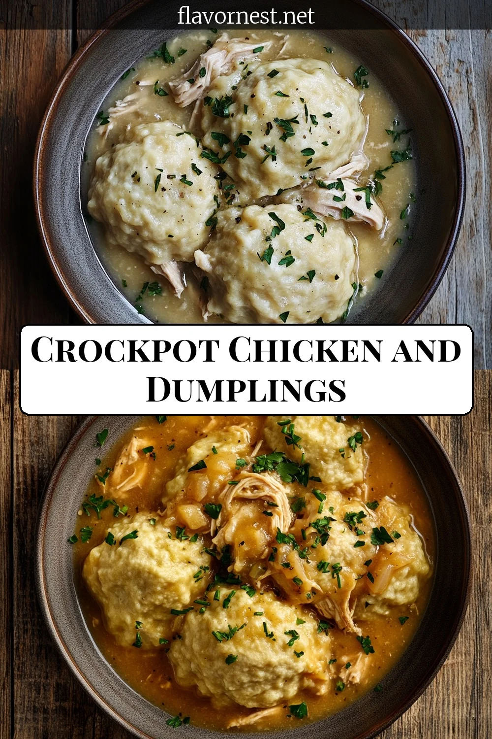 crockpot chicken and dumplings pin