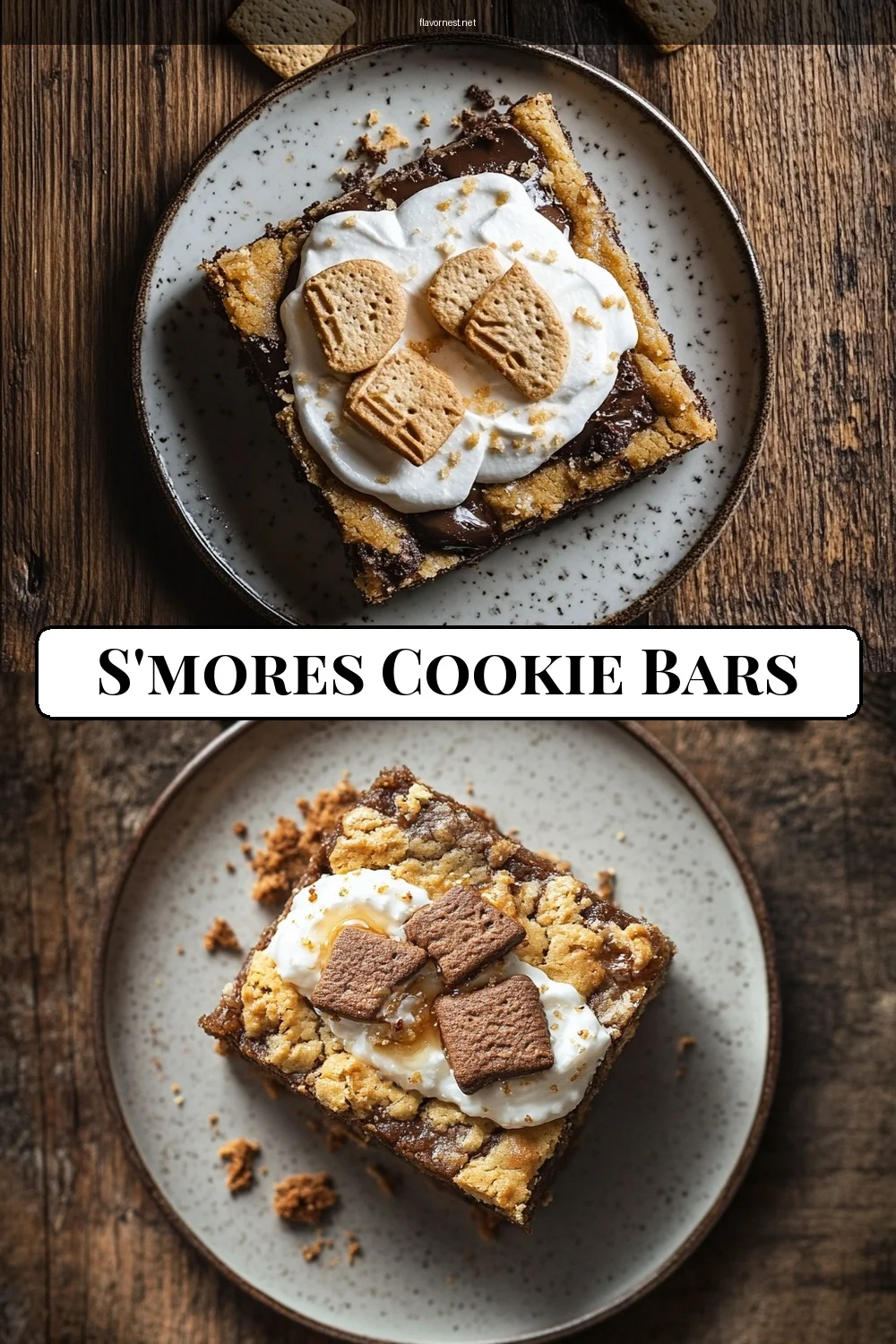 desserts ideas smores cookie bars pin