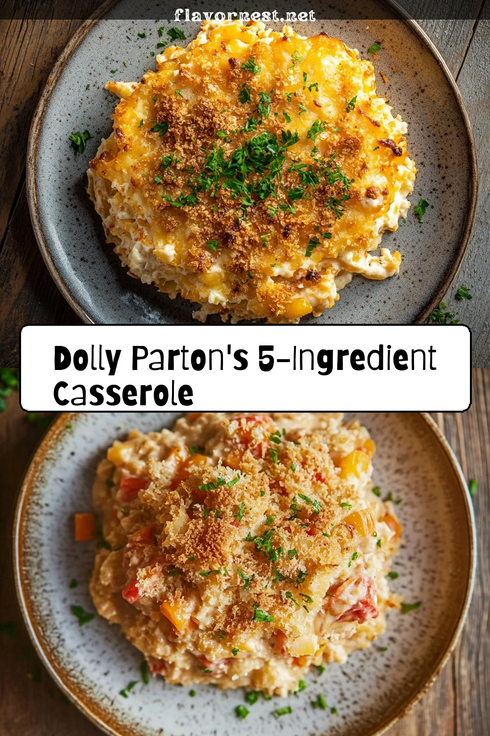 dolly partons 5-ingredient casserole pin
