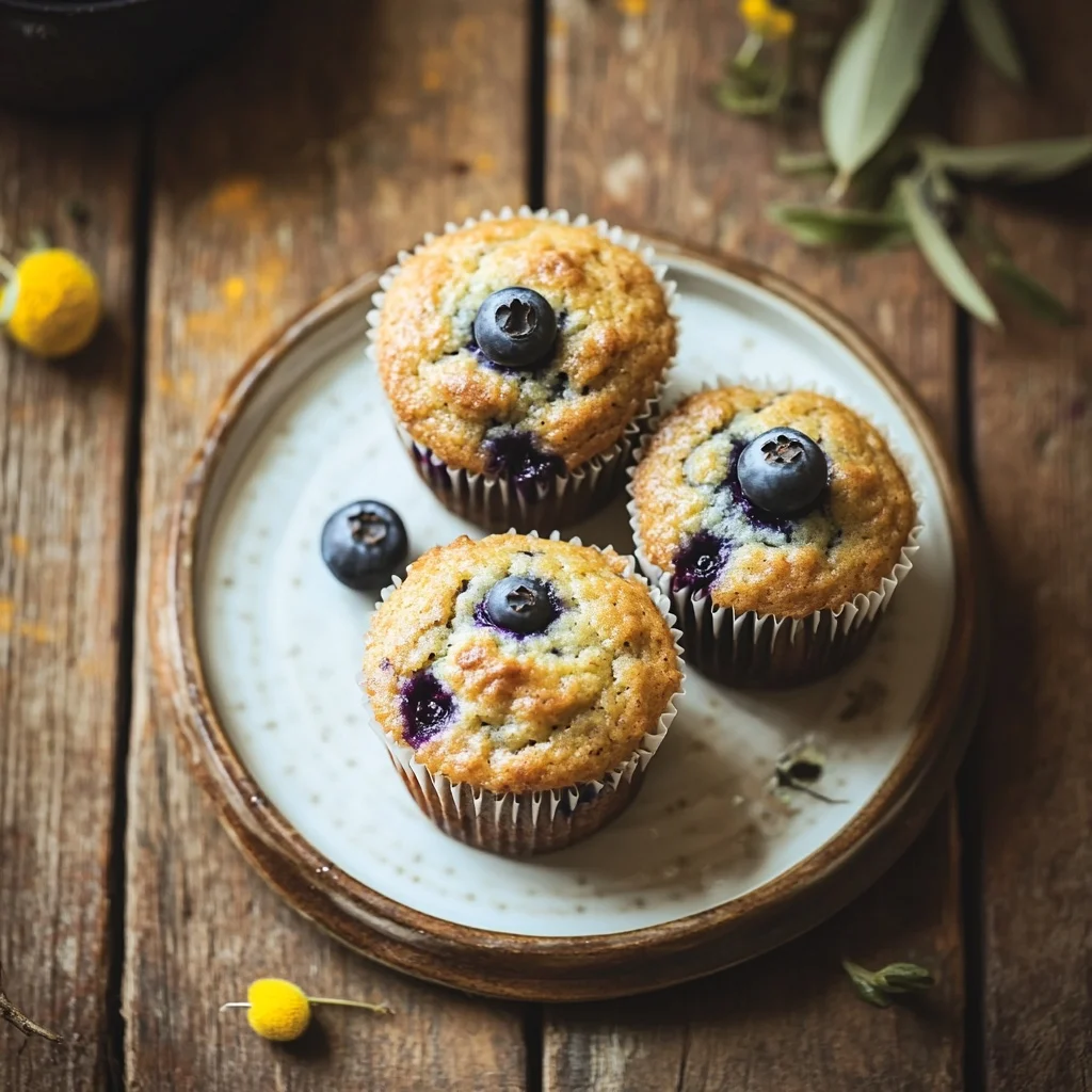 easy blueberry muffin recipe ingredients