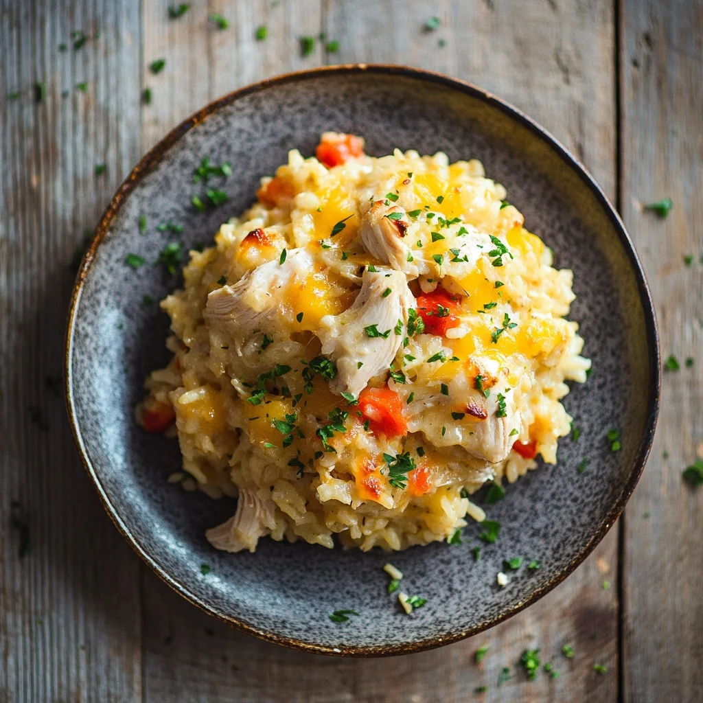 easy chicken and rice casserole ingredients