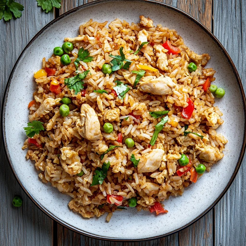 easy chicken fried rice ingredients