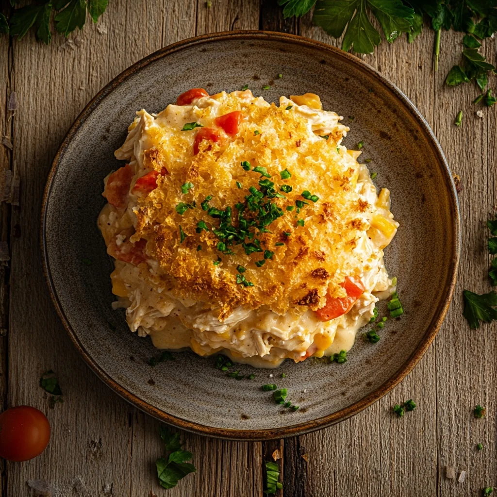 easy crack chicken casserole ingredients
