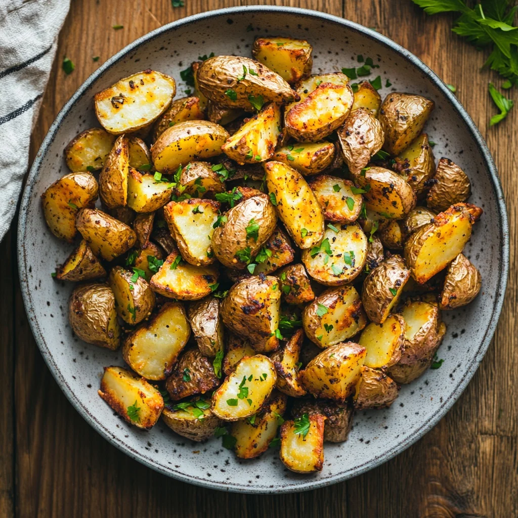 easy crispy air fryer potatoes ingredients