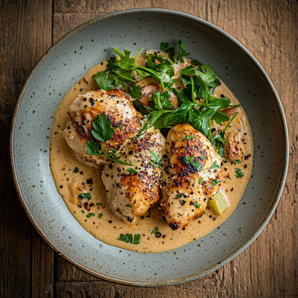 easy marry me chicken (creamy weeknight dinner recipe) serving suggestion