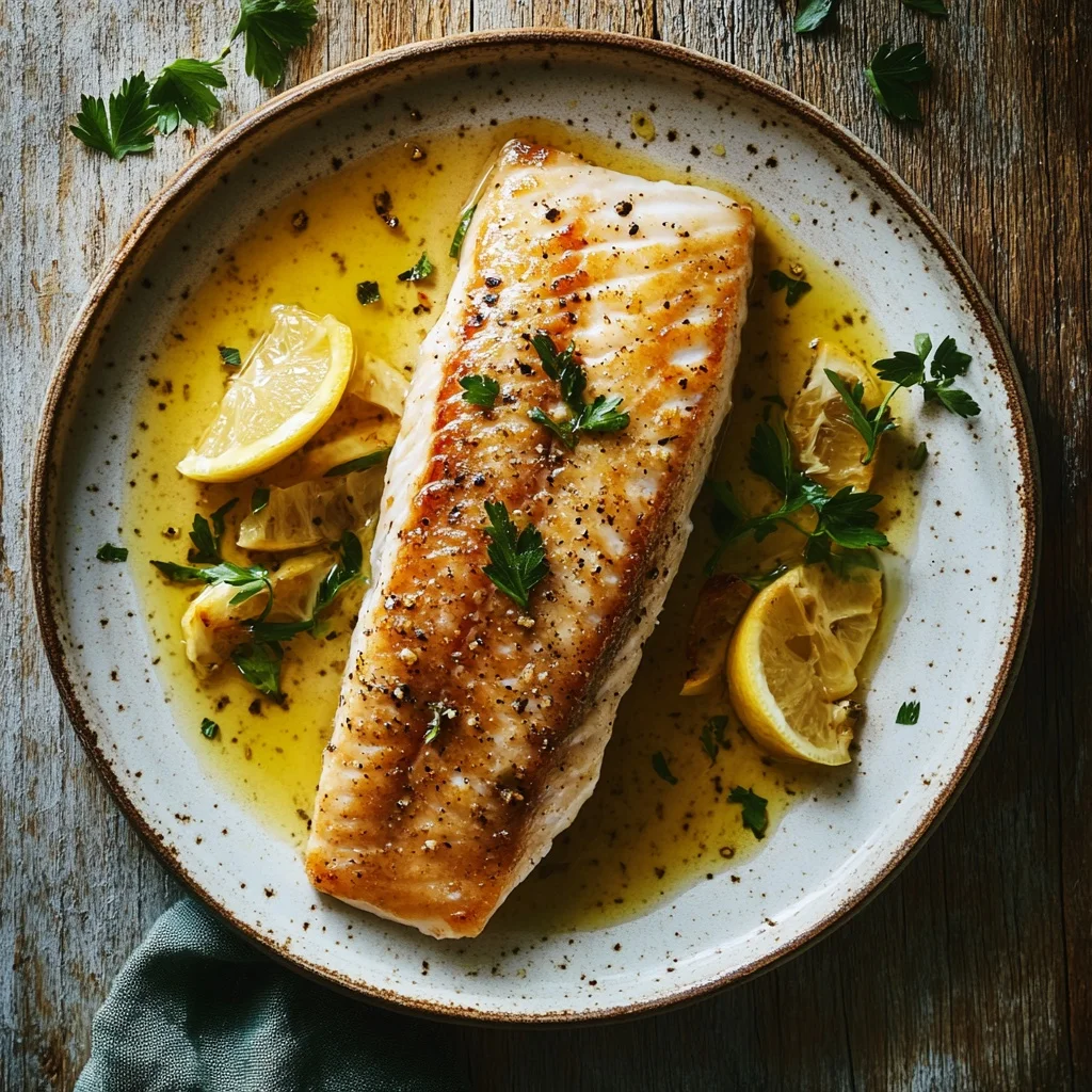 easy oven-baked fish dinner in 20 minutes serving suggestion