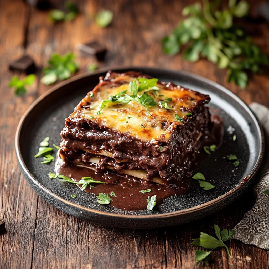 family desserts chocolate lasagna ingredients