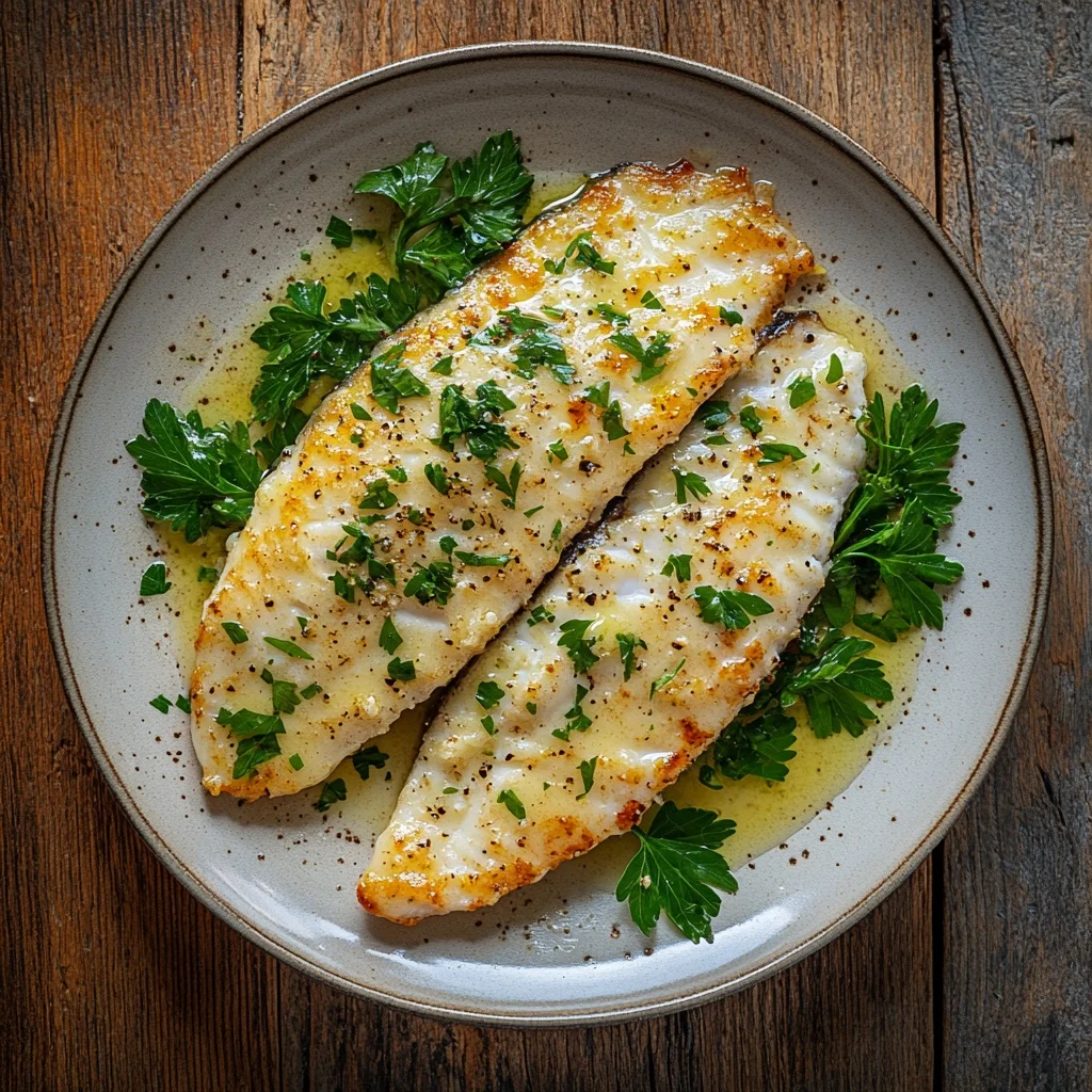 garlic butter oven baked tilapia ingredients